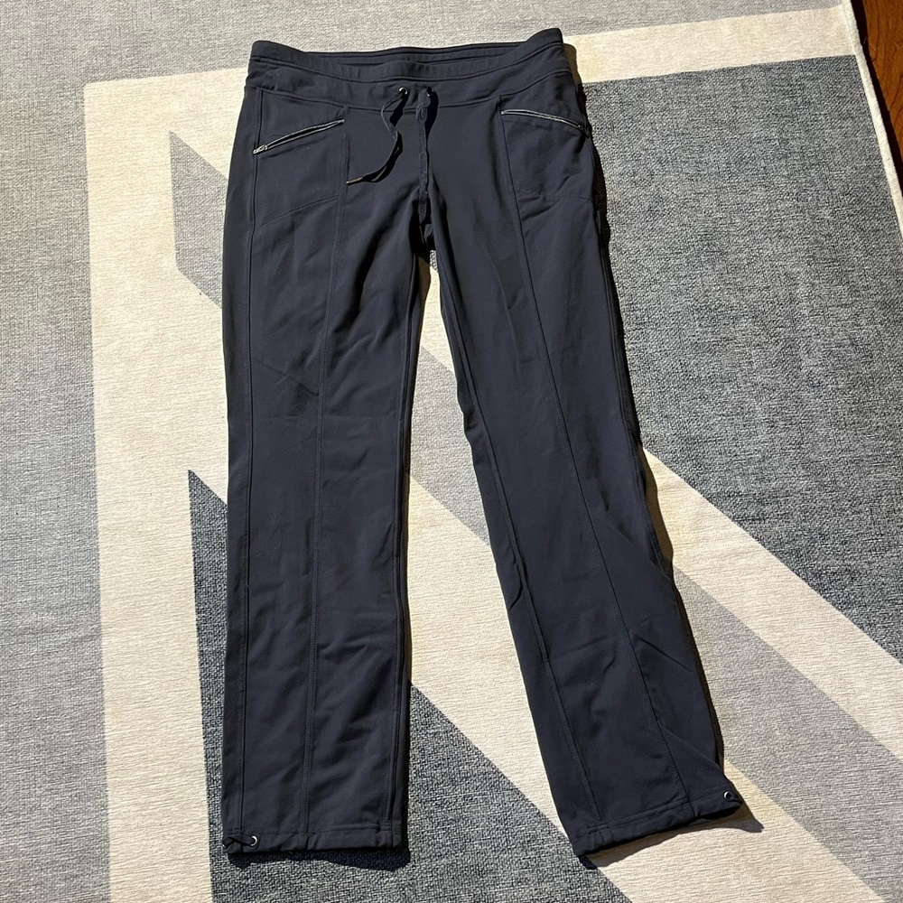 Athleta Metro Charcoal Grey Joggers (M)